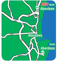 GAP Aberdeen Map