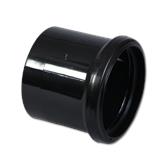 Pipe Coupling Single Socket Black