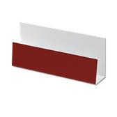 Cladding U-Trim Wine Red