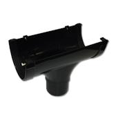 Xtraflo Gutter Run Outlet Black