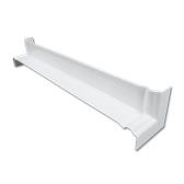 Ogee Fascia Corner Int 500mm White