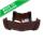 Hi-Cap Gutter Angle Fabricated Brown