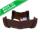 Hi-Cap Gutter Angle Fabricated Brown