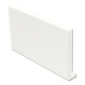 16mm Square Fascia Foiled White