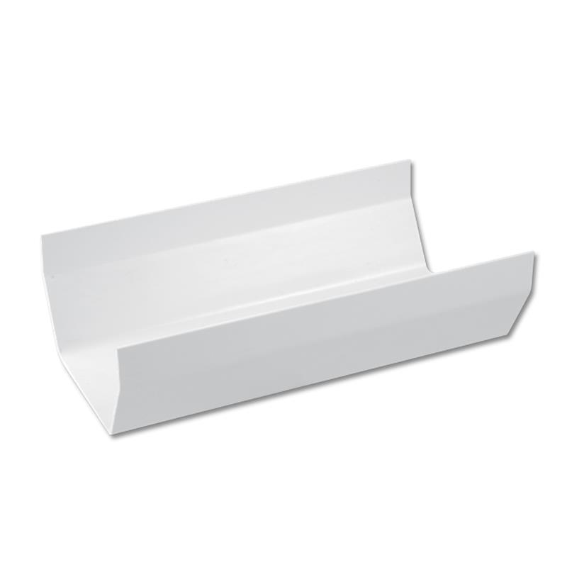 White Square Gutter | Suppliers of Gutters & Downpipes | GAP Ltd