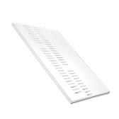 9mm Double Vented Soffit Board White