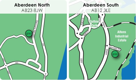 Aberdeen Locations