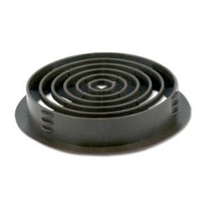 Circular Soffit Vent Dark Brown