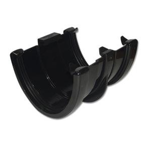 Hi-Cap Gutter Floating Union Inc Bracket Black