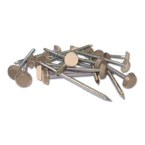 Plastic Headed Pins & Nails Cream